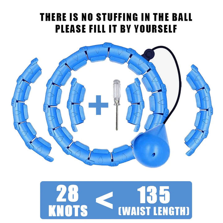 Smart Hula Hoop – Gewichteter Fitnessreifen