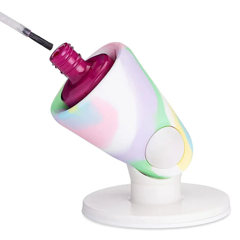 Nagellackhalter aus Silikon