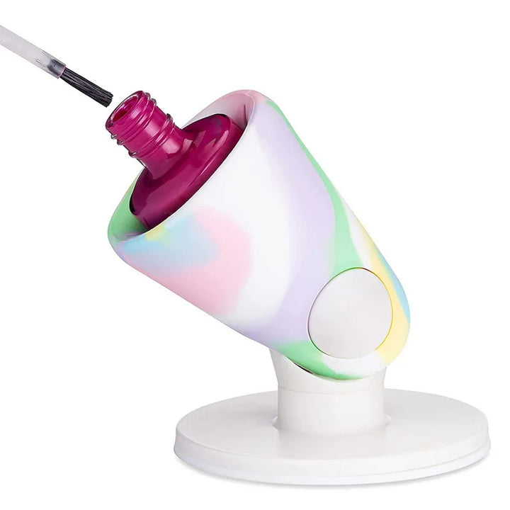 Nagellackhalter aus Silikon