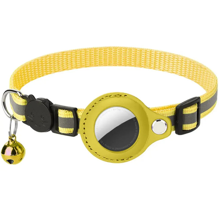 Reflektierendes Katzenhalsband mit Apple AirTag-Halter – Sicherheit & Tracking