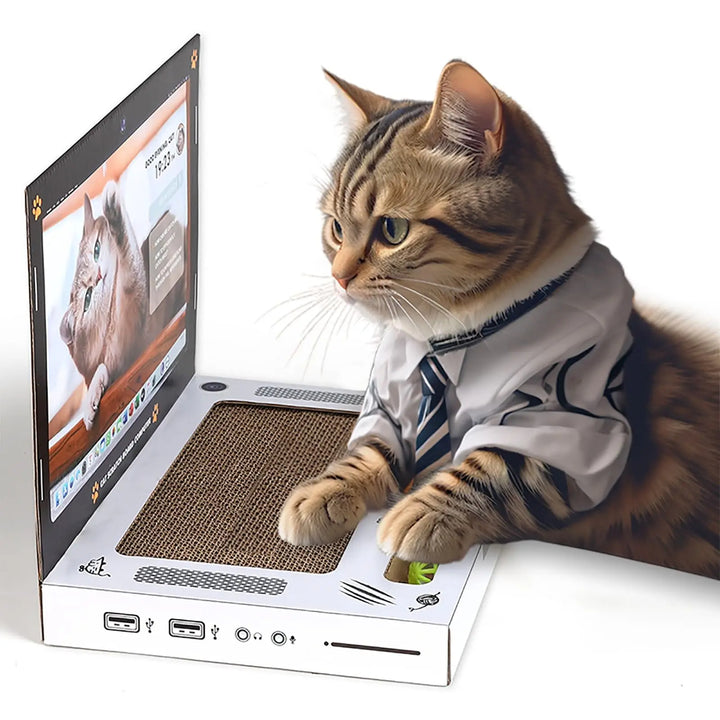 Katzen Laptop Kratzbrett
