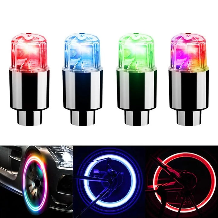 LED-Ventilkappen (4er-Set)