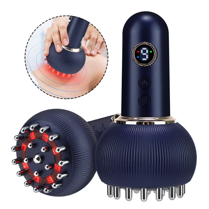 Elektrischer Gua Sha Massagekopf mit Wärme & Vibration