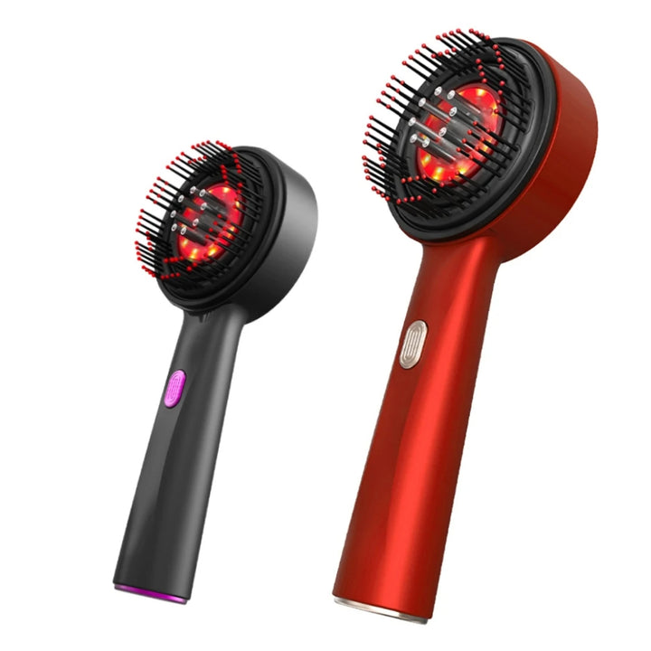 Elektrisches Kopfhaut-Massagegerät mit Rotlicht-Funktion