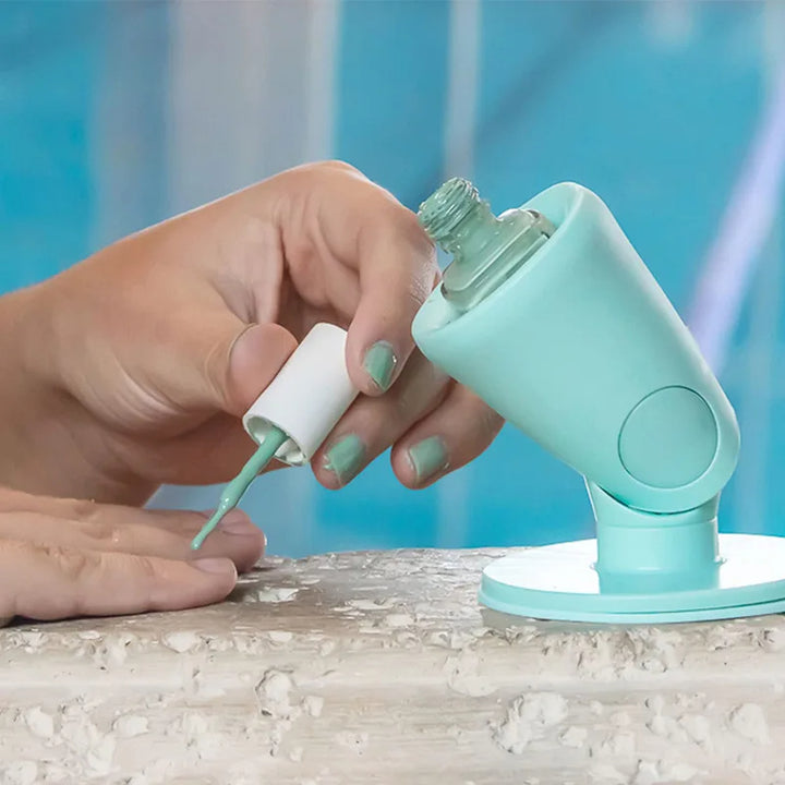 Nagellackhalter aus Silikon