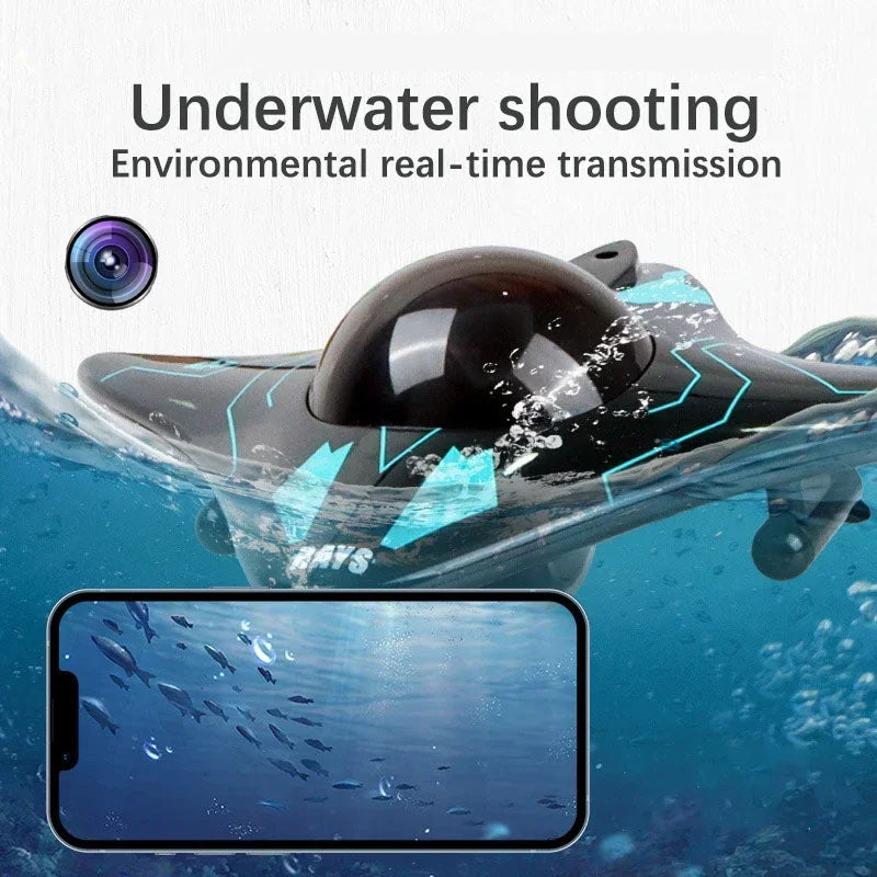 RC-U-Boot mit integrierter Kamera & App-Steuerung