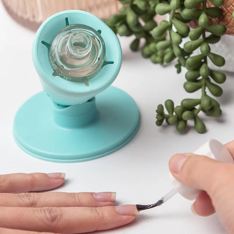 Nagellackhalter aus Silikon