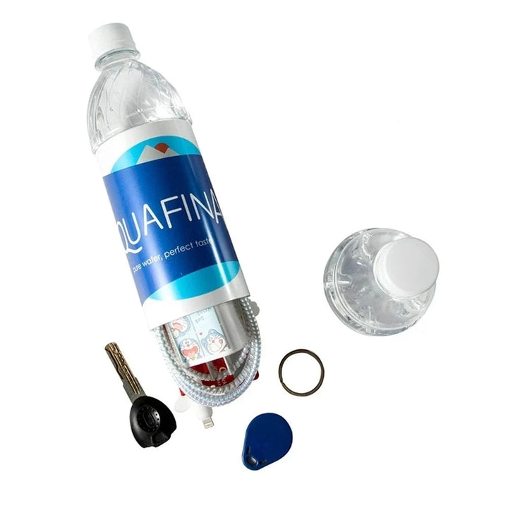 Wasserflasche mit Geheimfach