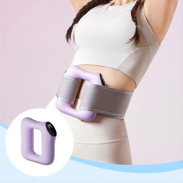 Elektrischer Faszien Ring mit Vibration – Hands-Free Massagegerät