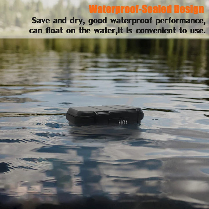 Portable Safe Lockbox – Wasserdichte Sicherheitsbox mit Zahlenschloss