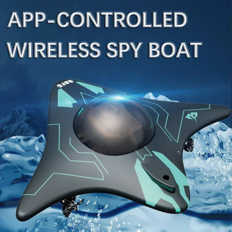 RC-U-Boot mit integrierter Kamera & App-Steuerung