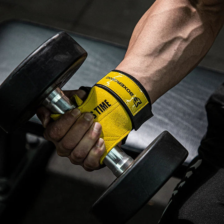 Grip Pads fürs Krafttraining aus Leder – Handflächenschutz