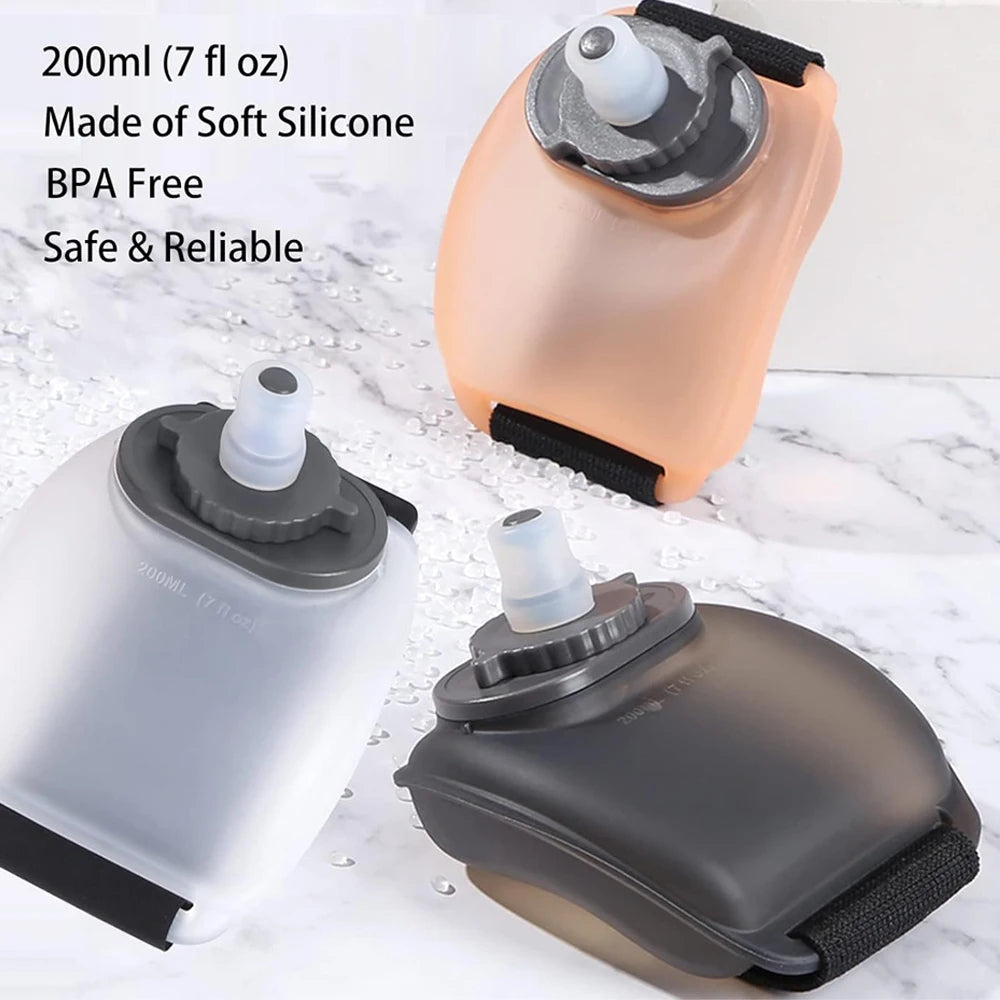 Sport-Wasserflasche fürs Handgelenk