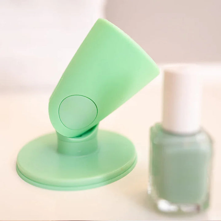 Nagellackhalter aus Silikon