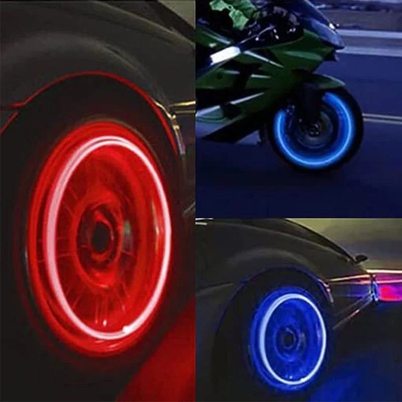LED-Ventilkappen (4er-Set)