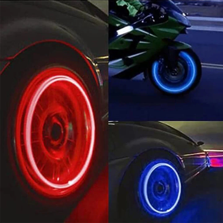 LED-Ventilkappen (4er-Set)
