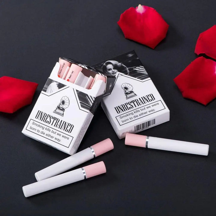 4-teiliges Lippenstift-Set im Etui – Matte Farben