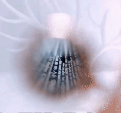 „I Love You“ Halskette mit Projektion