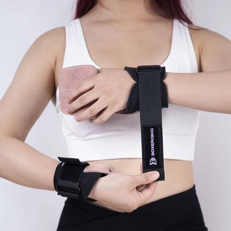 Grip Pads fürs Krafttraining aus Leder – Handflächenschutz