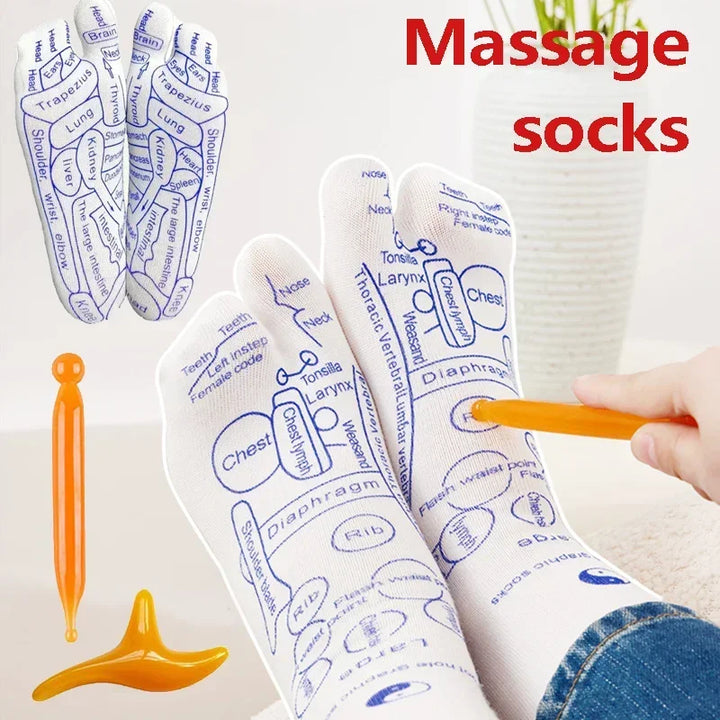 Reflexzonen-Massage-Socken