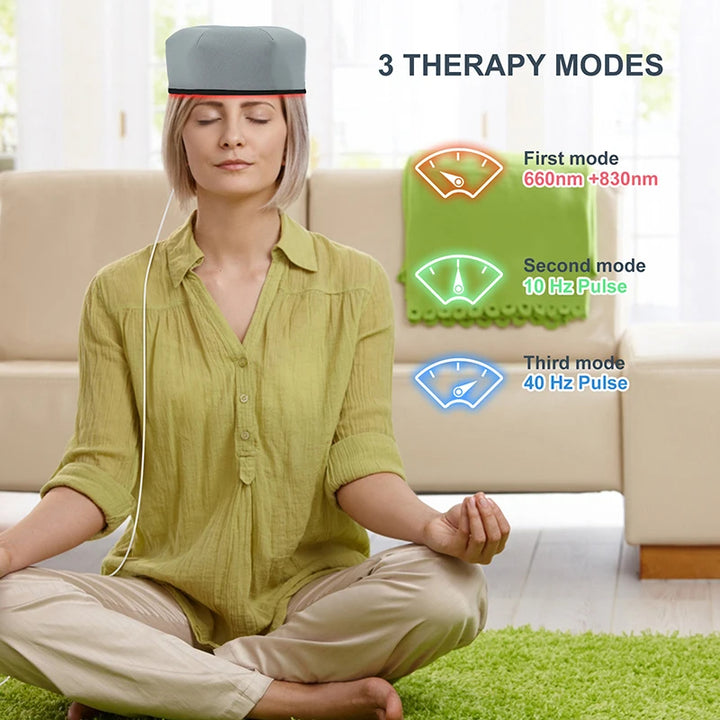 Lichttherapie für Haarwachstum & Stärkung