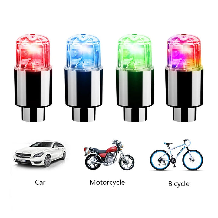 LED-Ventilkappen (4er-Set)
