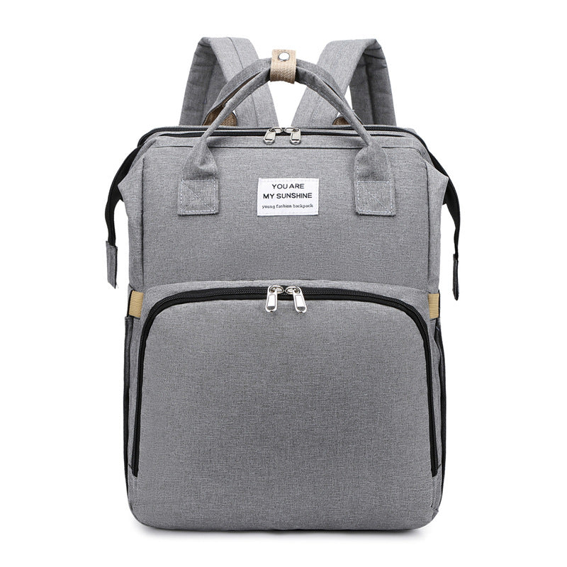 Baby-Windelrucksack mit integriertem Babybett