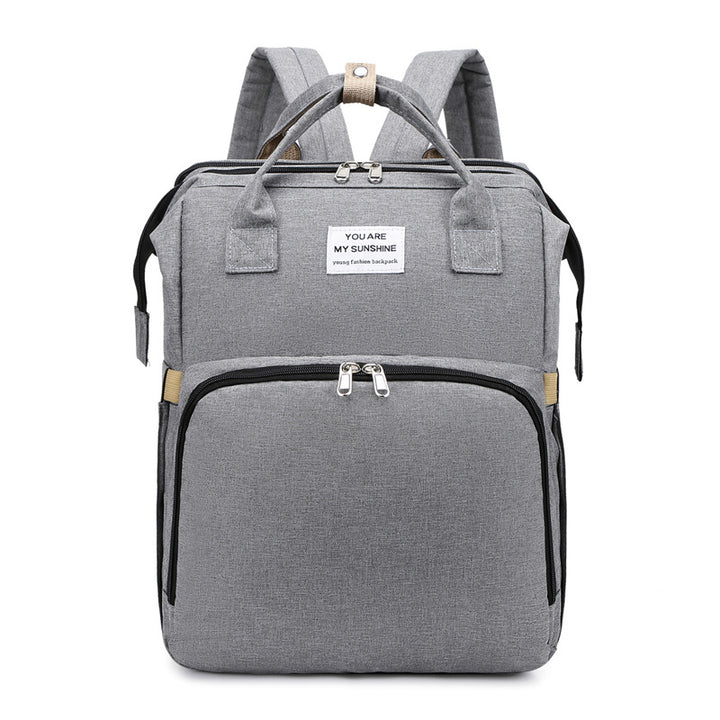 Baby-Windelrucksack mit integriertem Babybett