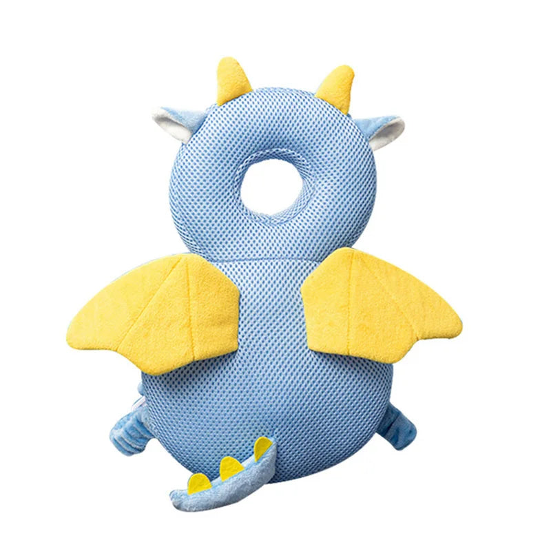 Babykopf - Schutzkissen in Tierform