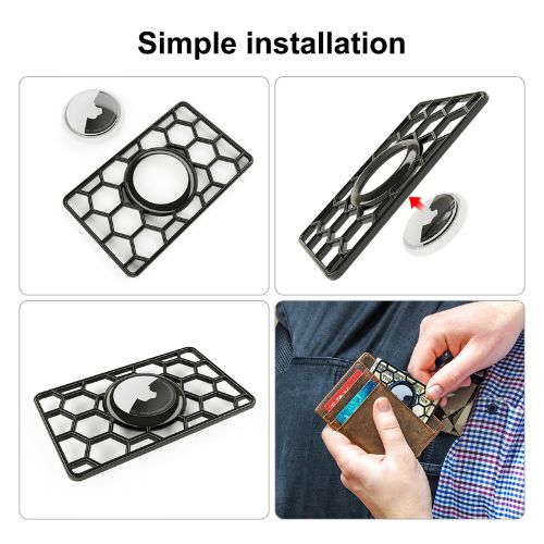 AirTag Kartenhalter für Portemonnaie – schlank & unauffällig