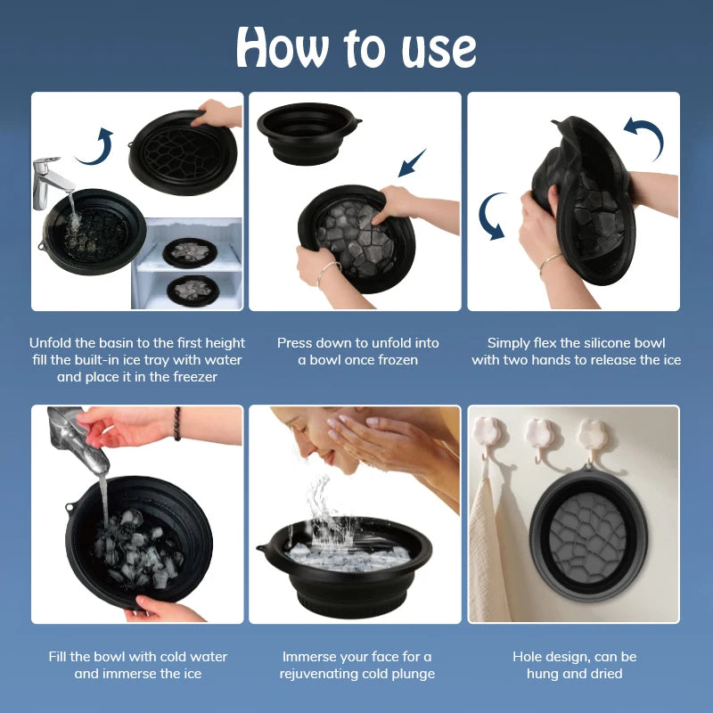 Gesichts-Eisbad-Schale