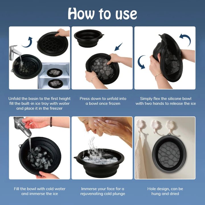 Gesichts-Eisbad-Schale