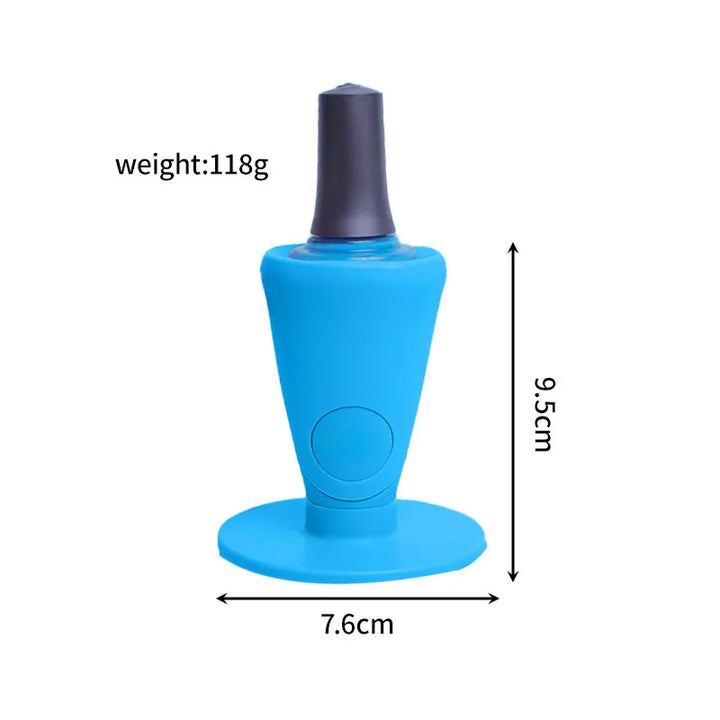 Nagellackhalter aus Silikon