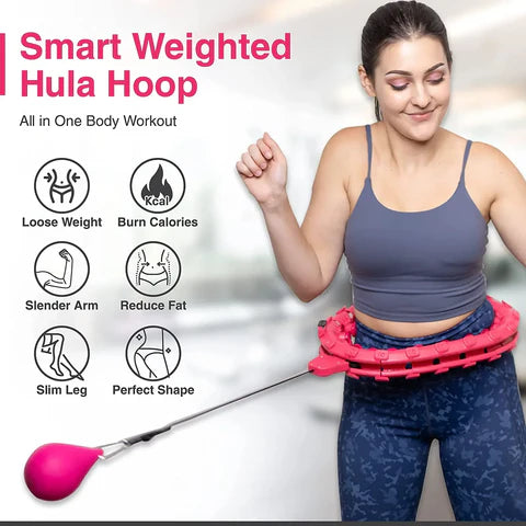 Smart Hula Hoop – Gewichteter Fitnessreifen