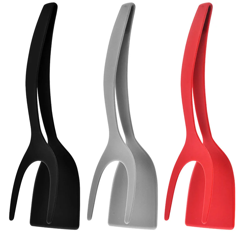 2-in-1 Spatelzange für Eier