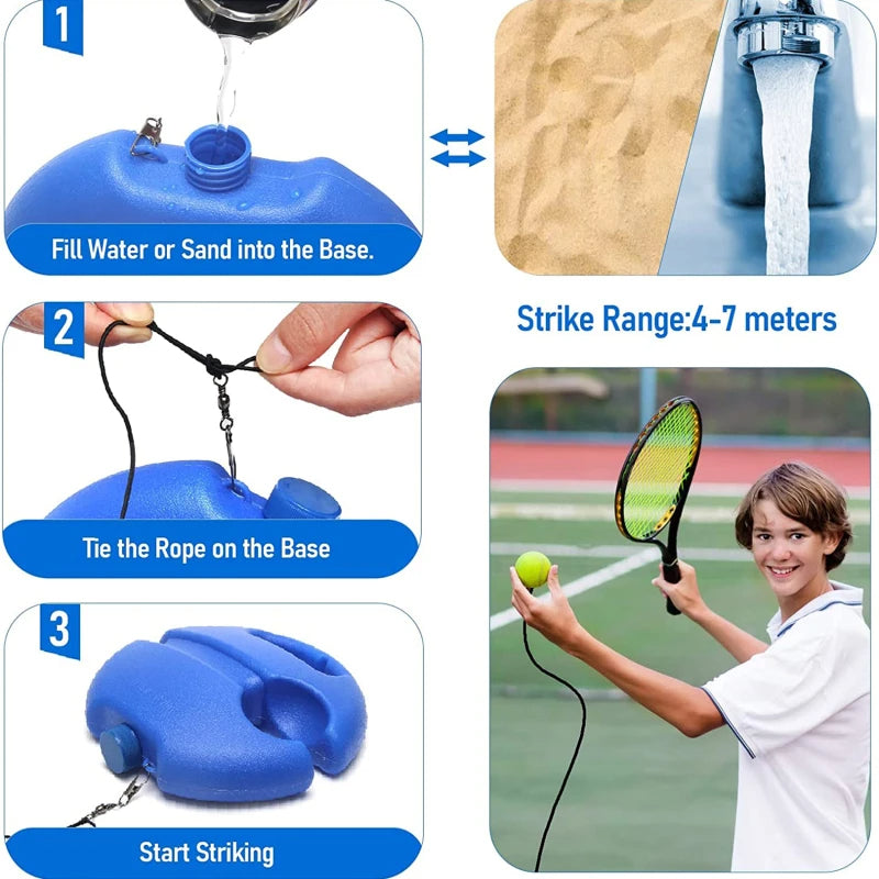 Tennis Ball Rebound Trainer – Solo-Training für perfektes Ballgefühl