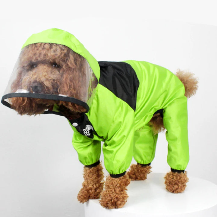 Regenmantel für Hunde - Der Dog Face