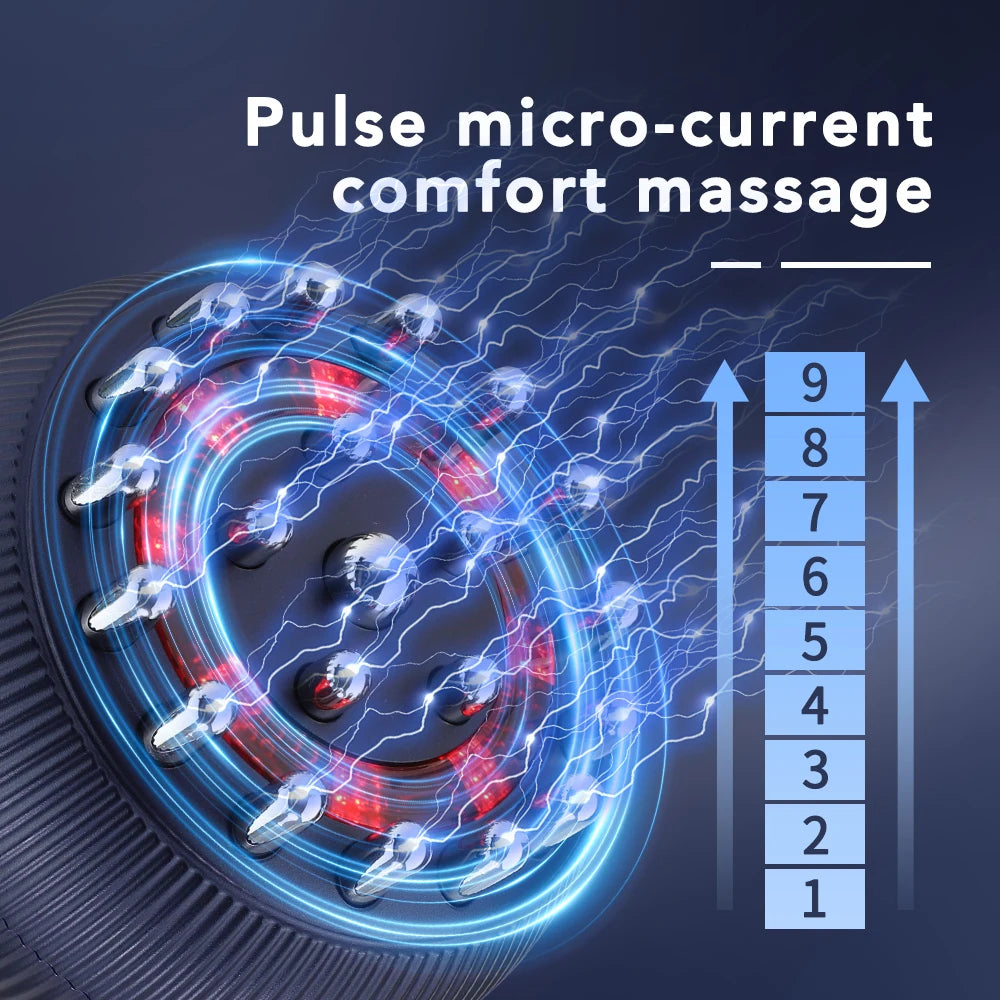 Elektrischer Gua Sha Massagekopf mit Wärme & Vibration