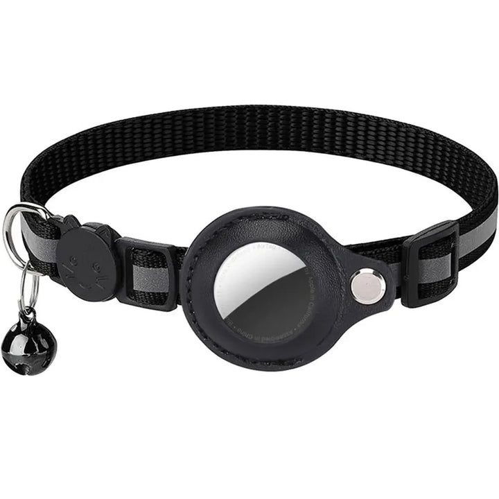 Reflektierendes Katzenhalsband mit Apple AirTag-Halter – Sicherheit & Tracking