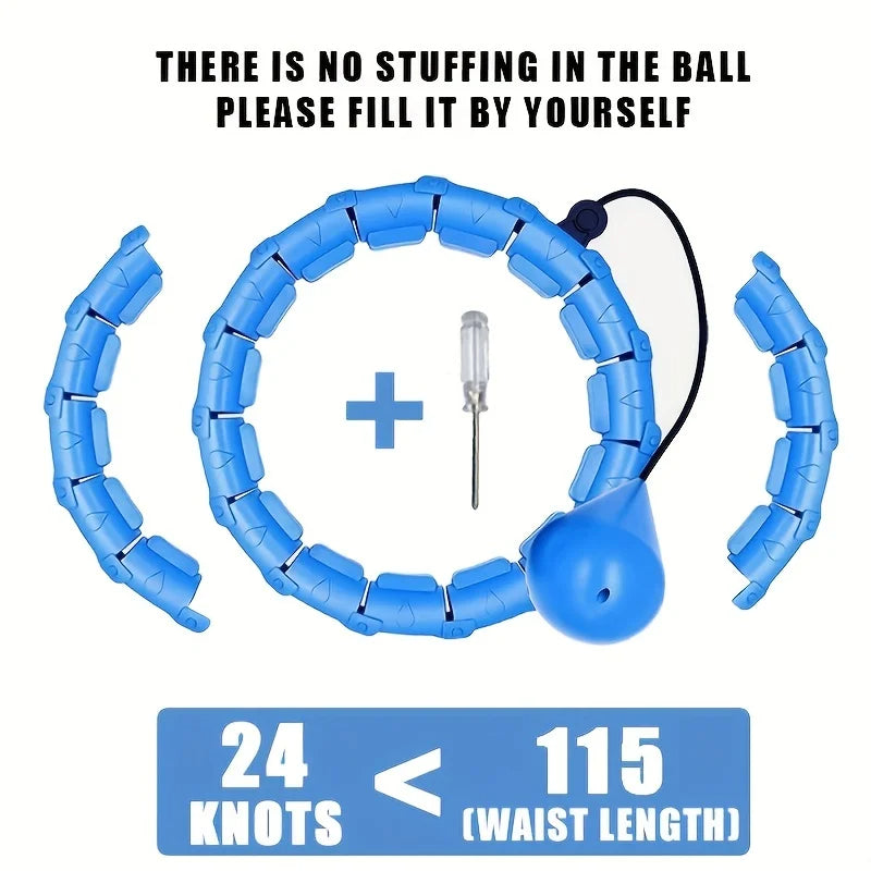 Smart Hula Hoop – Gewichteter Fitnessreifen