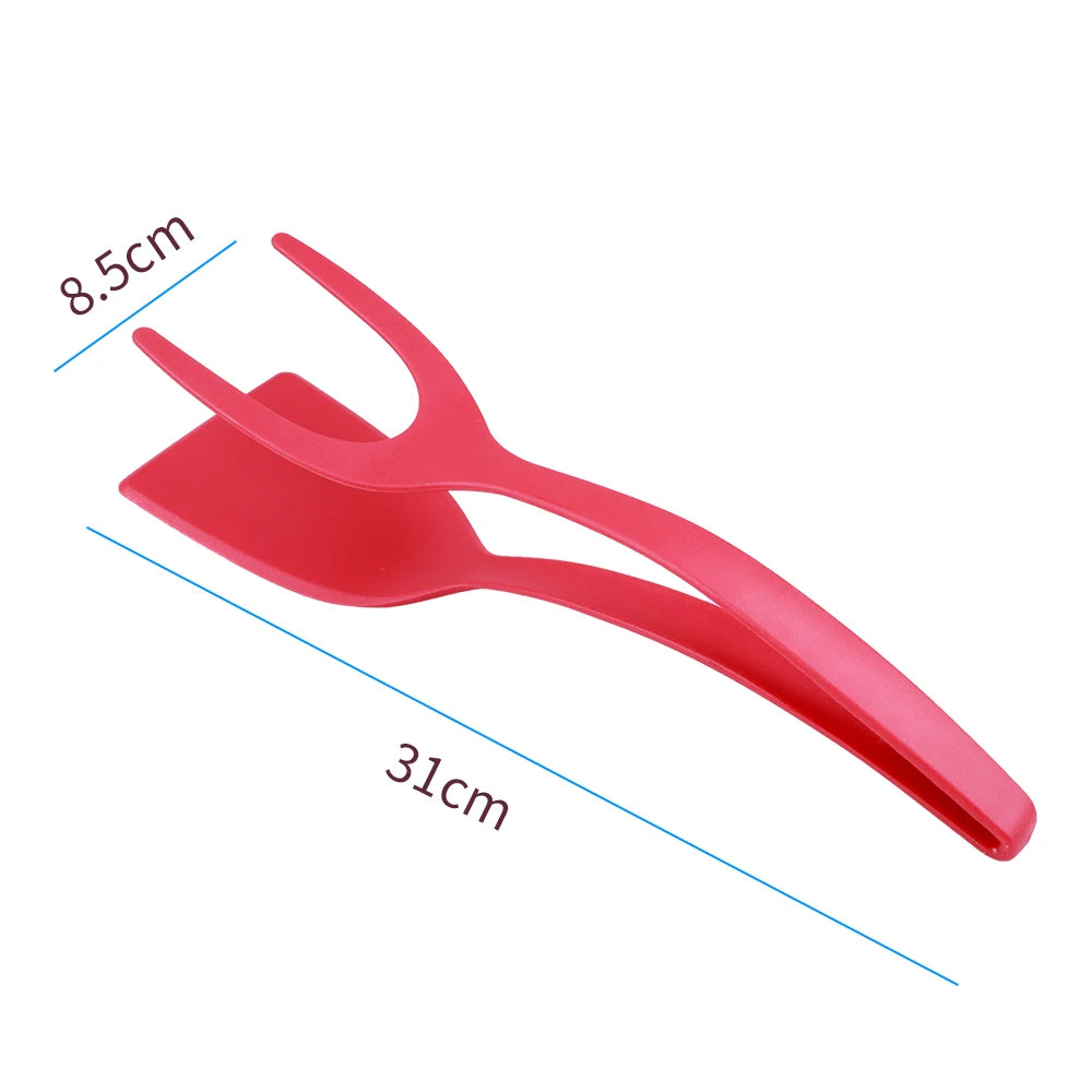 2-in-1 Spatelzange für Eier