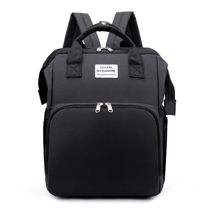 Baby-Windelrucksack mit integriertem Babybett