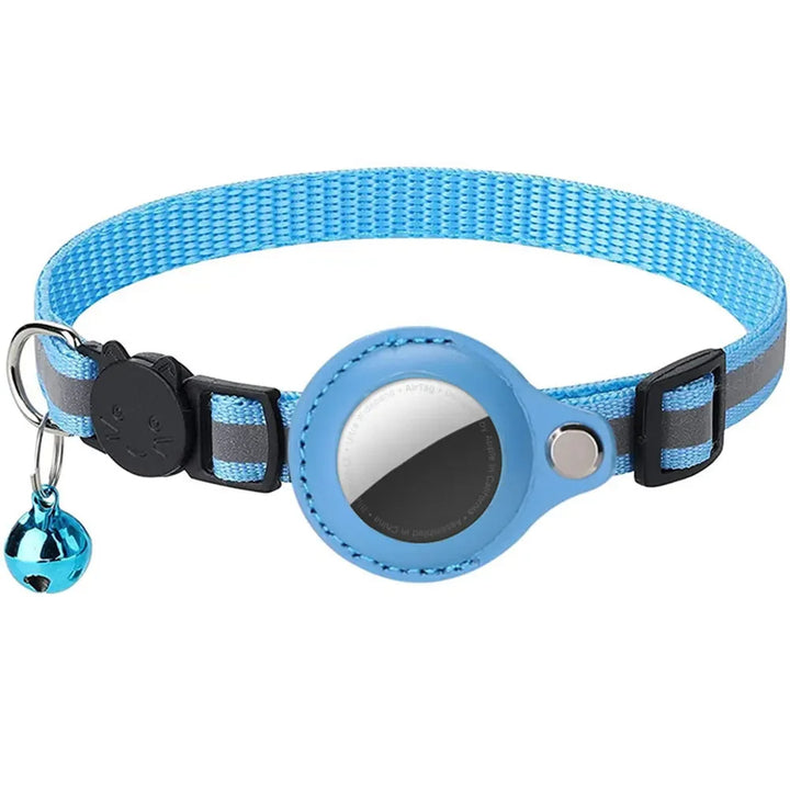 Reflektierendes Katzenhalsband mit Apple AirTag-Halter – Sicherheit & Tracking