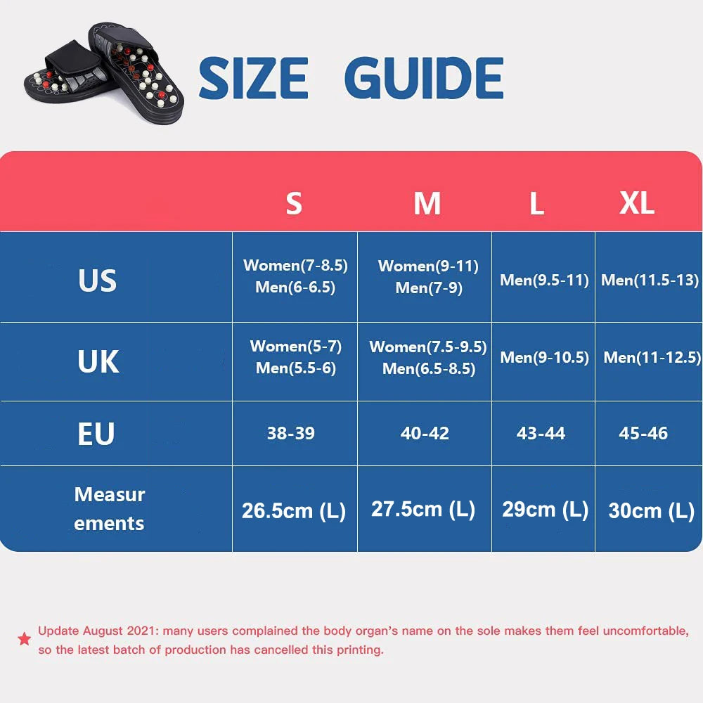 Akupressur-Massage-Slippers