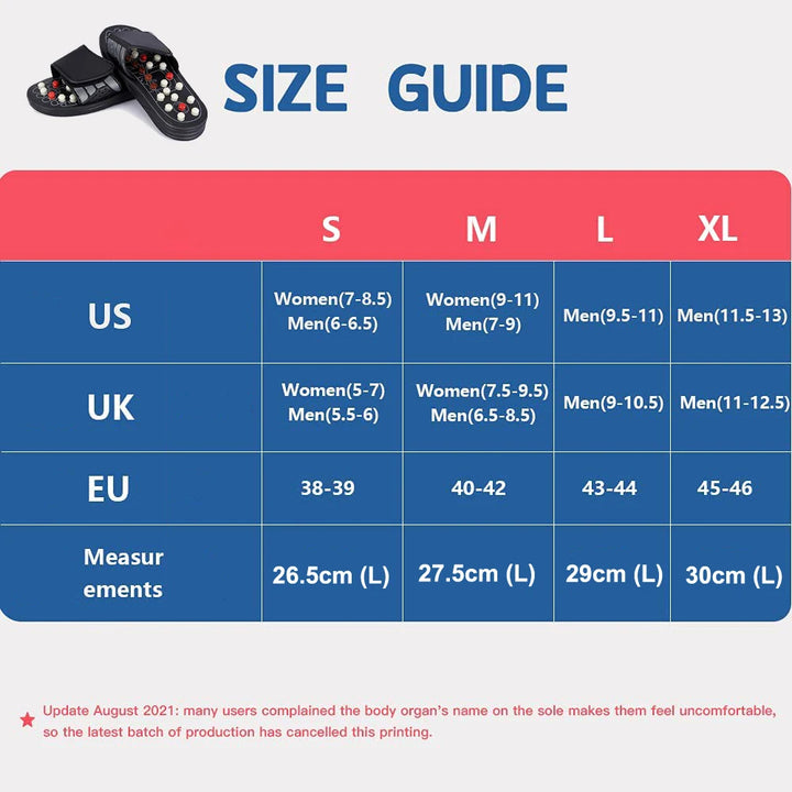 Akupressur-Massage-Slippers