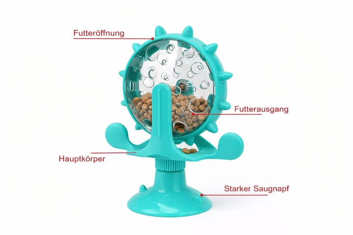 Interaktives Futterrad – Beschäftigungsspielzeug