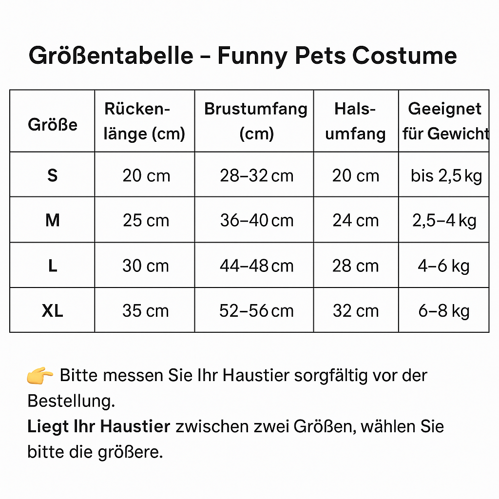 Lustige Kostüme für Hunde & Katzen