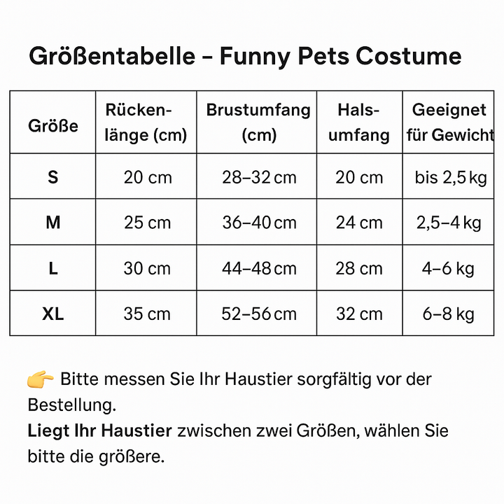 Lustige Kostüme für Hunde & Katzen